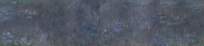 Nenufary: Odbicia drzew - Claude Monet