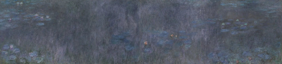 Nenufary: Odbicia drzew - Claude Monet