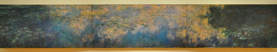 Odbicia chmur, tryptyk MoMA W1972 -1974 - Claude Monet