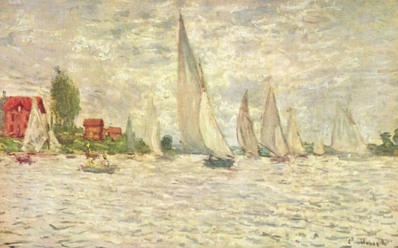 Regaty w Argenteuil - Claude Monet