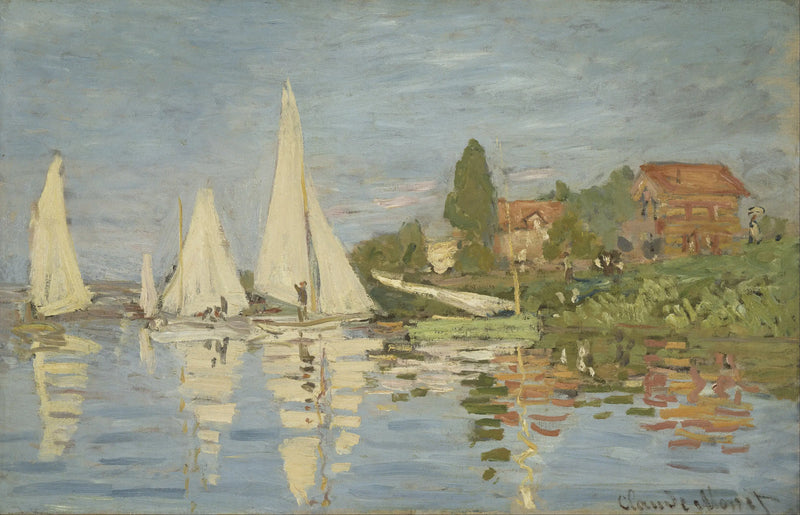 Regaty w Argenteuil - Claude Monet