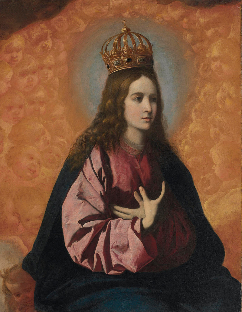 Regina Angelorum - Francisco de Zurbarań