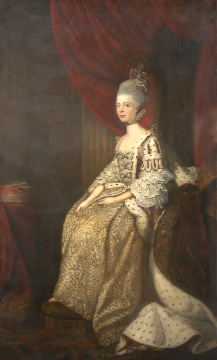 Królowa Charlotte (1744–1818), królowa małżonka Jerzego III - Joshua Reynolds