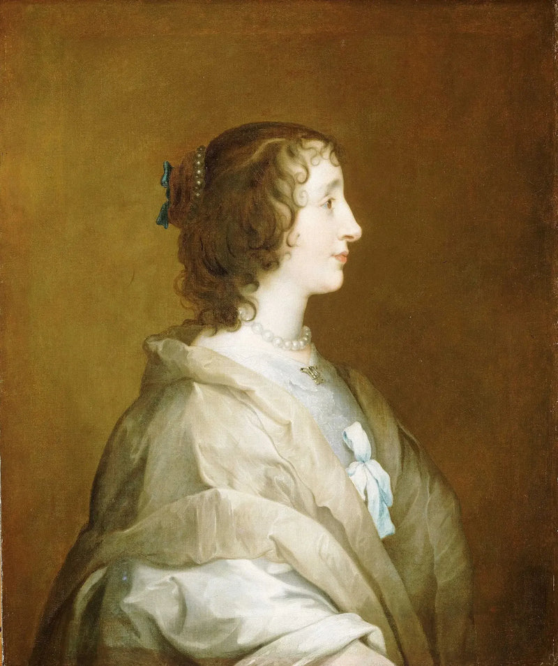 Królowa Henrietta Maria, 1609-1669 - Antoine van Dyck