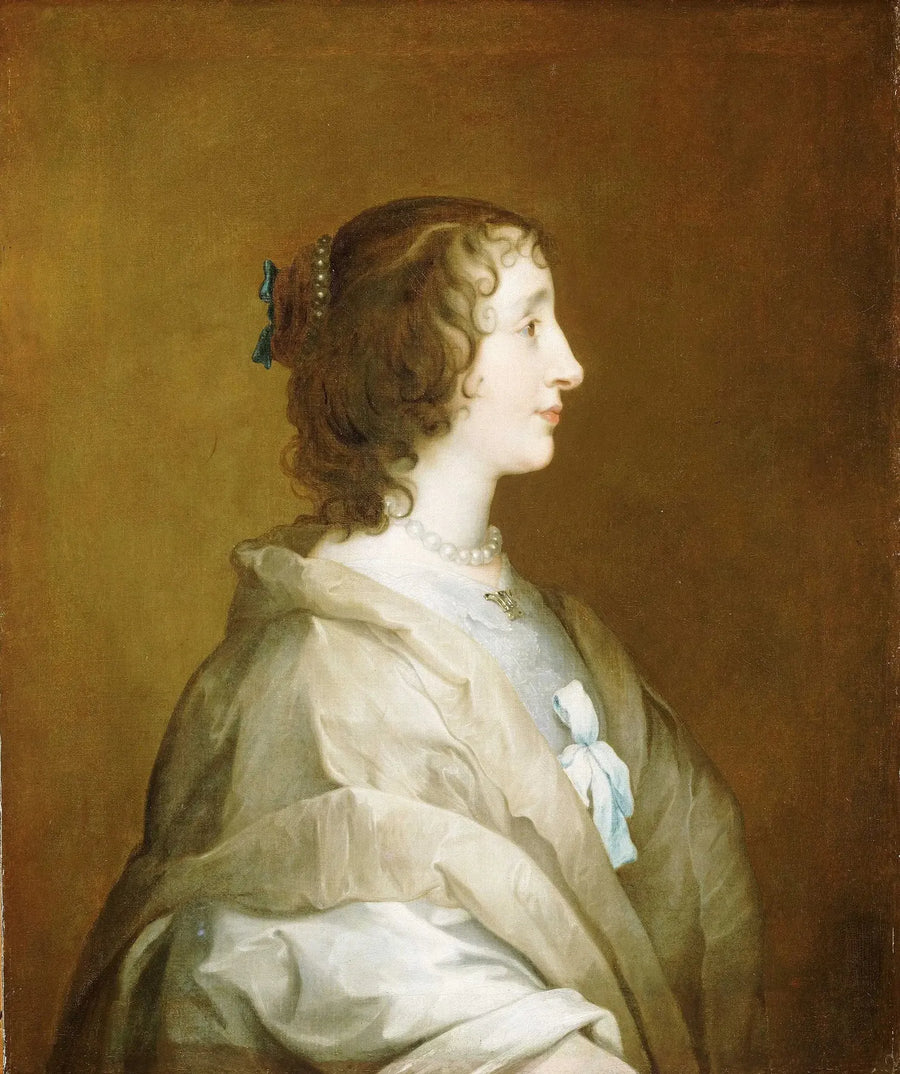 Królowa Henrietta Maria, 1609-1669 - Antoine van Dyck