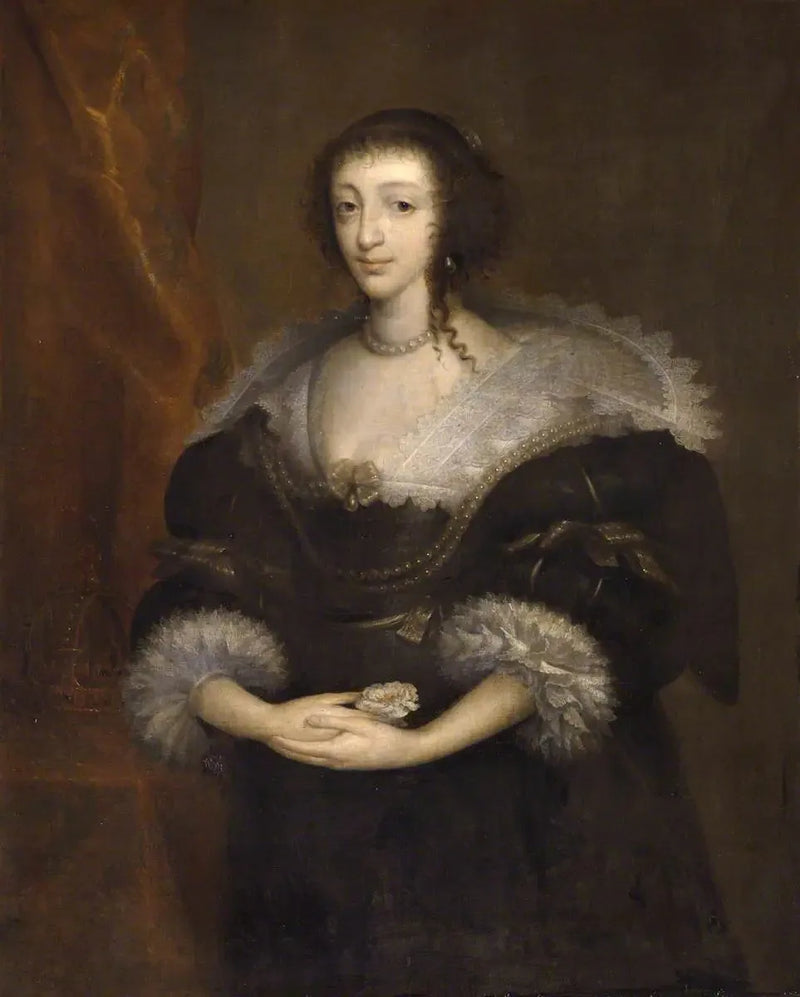 Królowa Henrietta Maria (1609–1669), żona Karola I - Antoine van Dyck