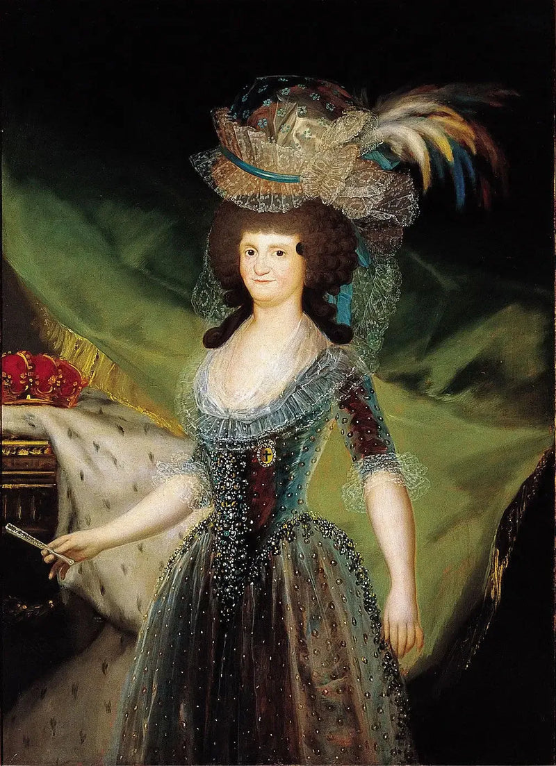 Królowa María Luisa - Francisco de Goya