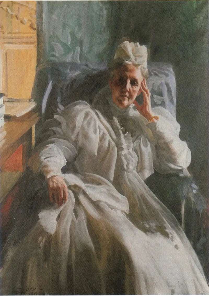 Królowa Zofia - Anders Zorn