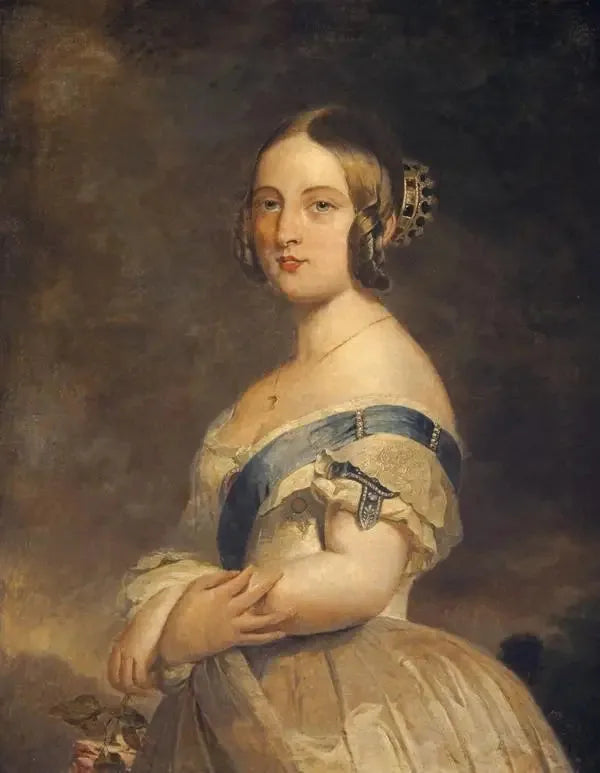Królowa Wiktoria, 1819-1901. Rządy od 1837 do 1901. - Franz Xaver Winterhalter
