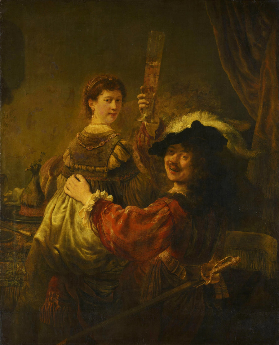 Szczęśliwa para - Rembrandt