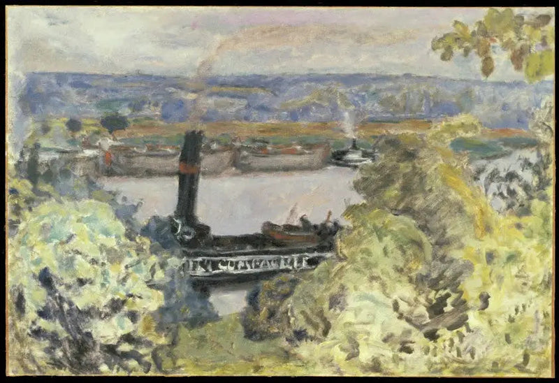 Holownik na Sekwanie - Pierre Bonnard