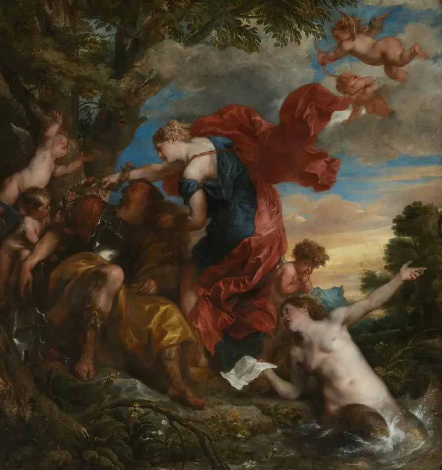 Renaud i Armida - Antoine van Dyck