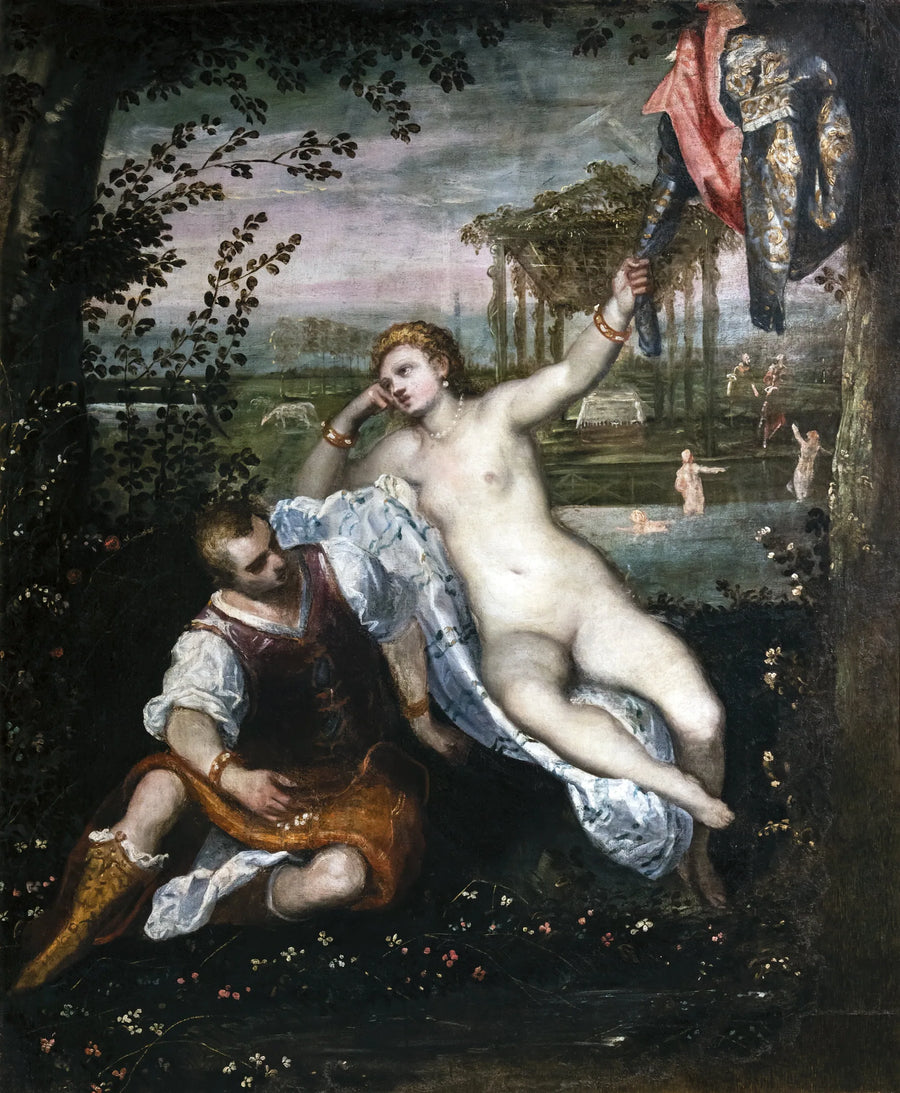 Renaud i Armida - Jacopo Tintoretto