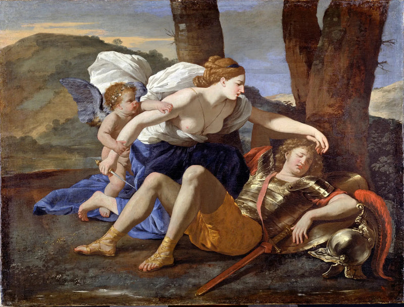 Renaud i Armida - Nicolas Poussin