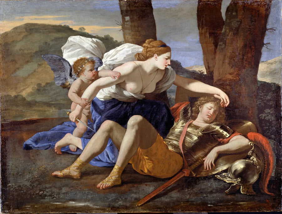 Renaud i Armida - Nicolas Poussin