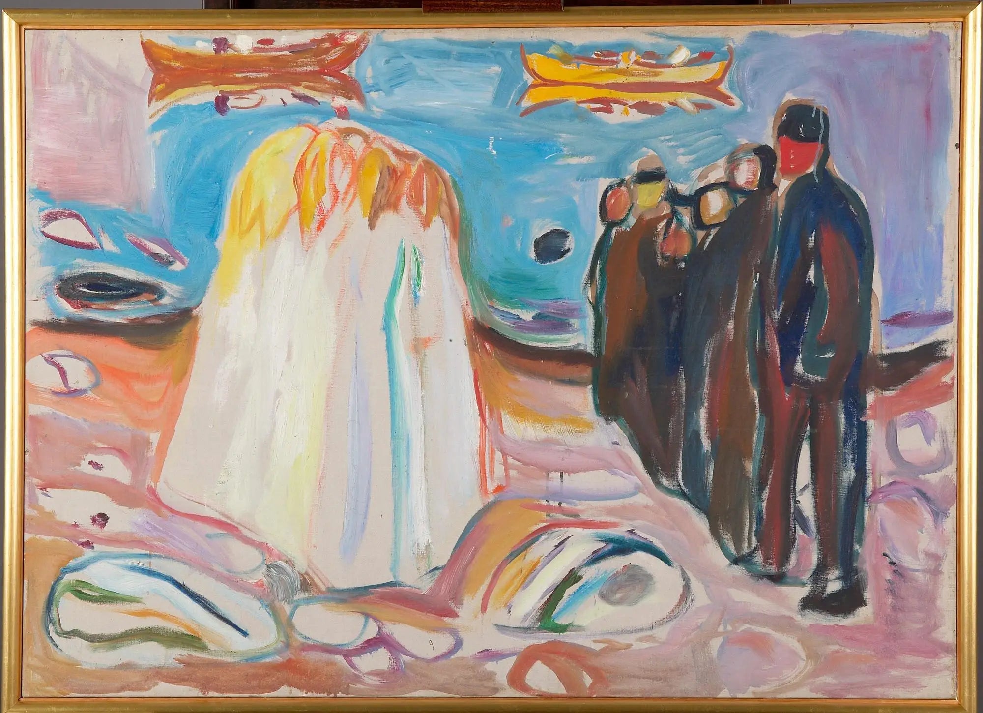 Rencontre - Edvard Munch image 1 reproduction artisanale de tableau