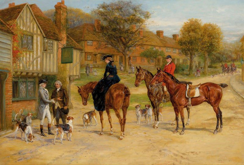 Spotkanie w gospodzie - Heywood Hardy