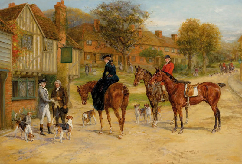 Spotkanie w gospodzie - Heywood Hardy