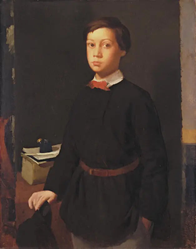 Reproduction du tableau « René de Gas à l'encrier - Edgar Degas » par Alpha Reproduction en peinture à l’huile