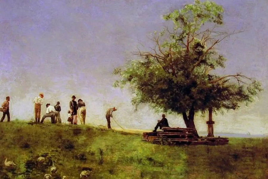 Naprawa siatki - Thomas Eakins