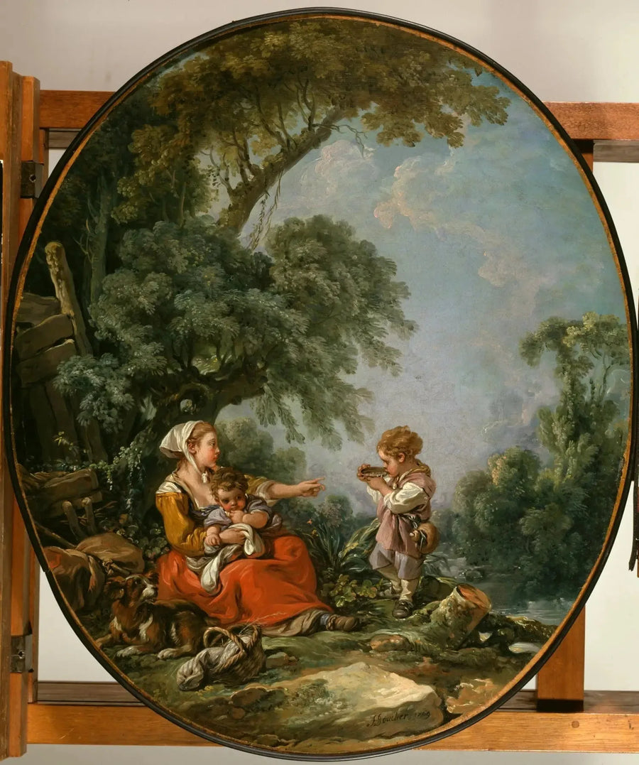 Posiłek pasterski - François Boucher