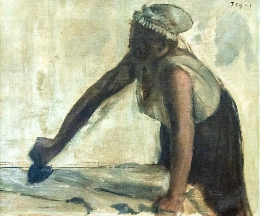 Pracująca przy oknie - Edgar Degas