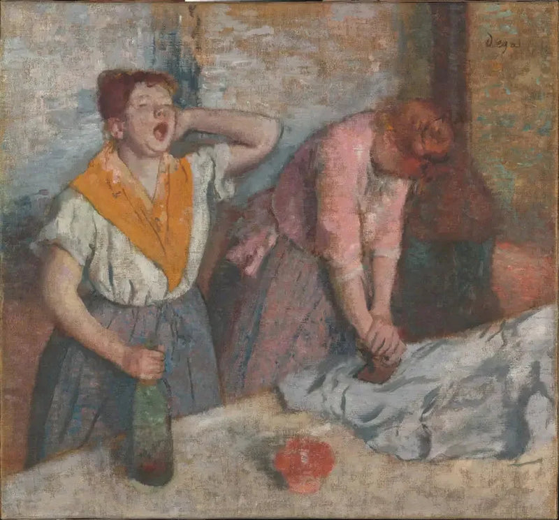 Żelazka - Edgar Degas