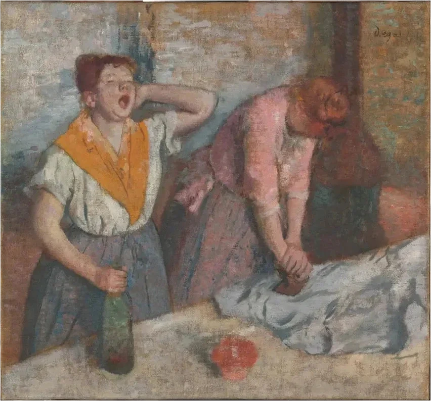 Żelazka - Edgar Degas