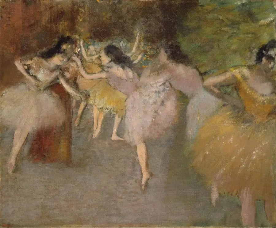 Powtórzenie przed baletem - Edgar Degas