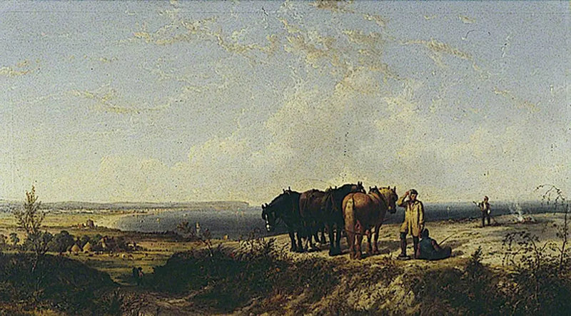 Odpoczynek na pługu - John Frederick Herring, Sr.