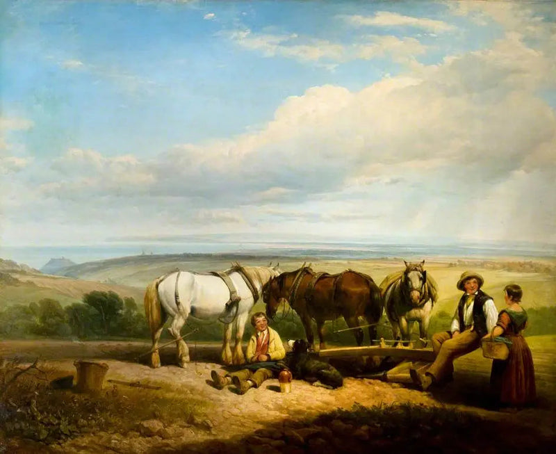 Południowy odpoczynek - John Frederick Herring, Sr.