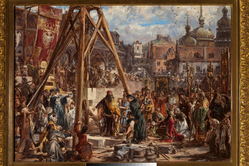 Powrót Rosji. Bogactwo i edukacja, 1366 r. n.e., seria „Historia cywilizacji w Polsce” - Jan Matejko