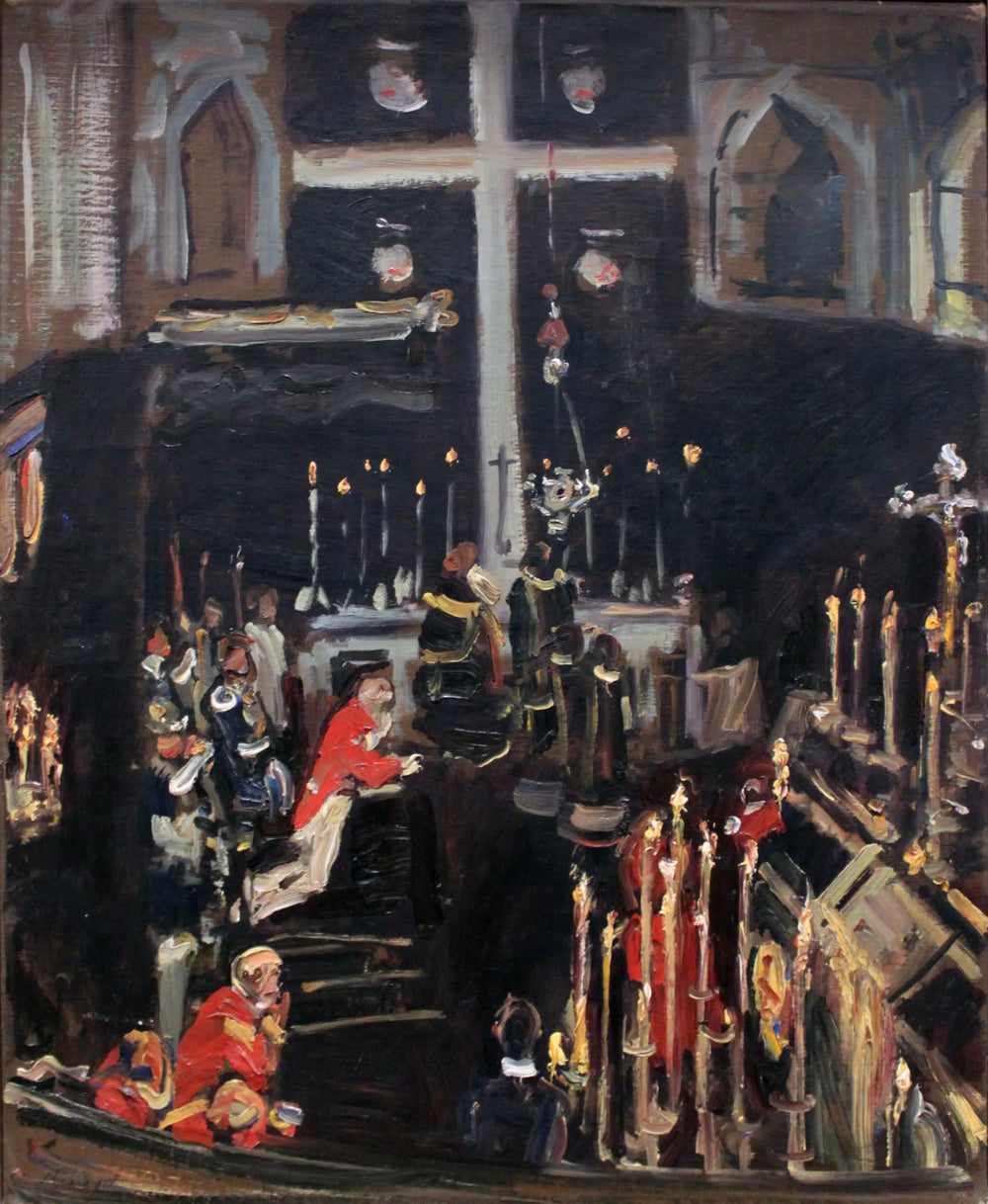 Requiem for the St. Georgsknights - Max Slevogt - Alpha Reproduction