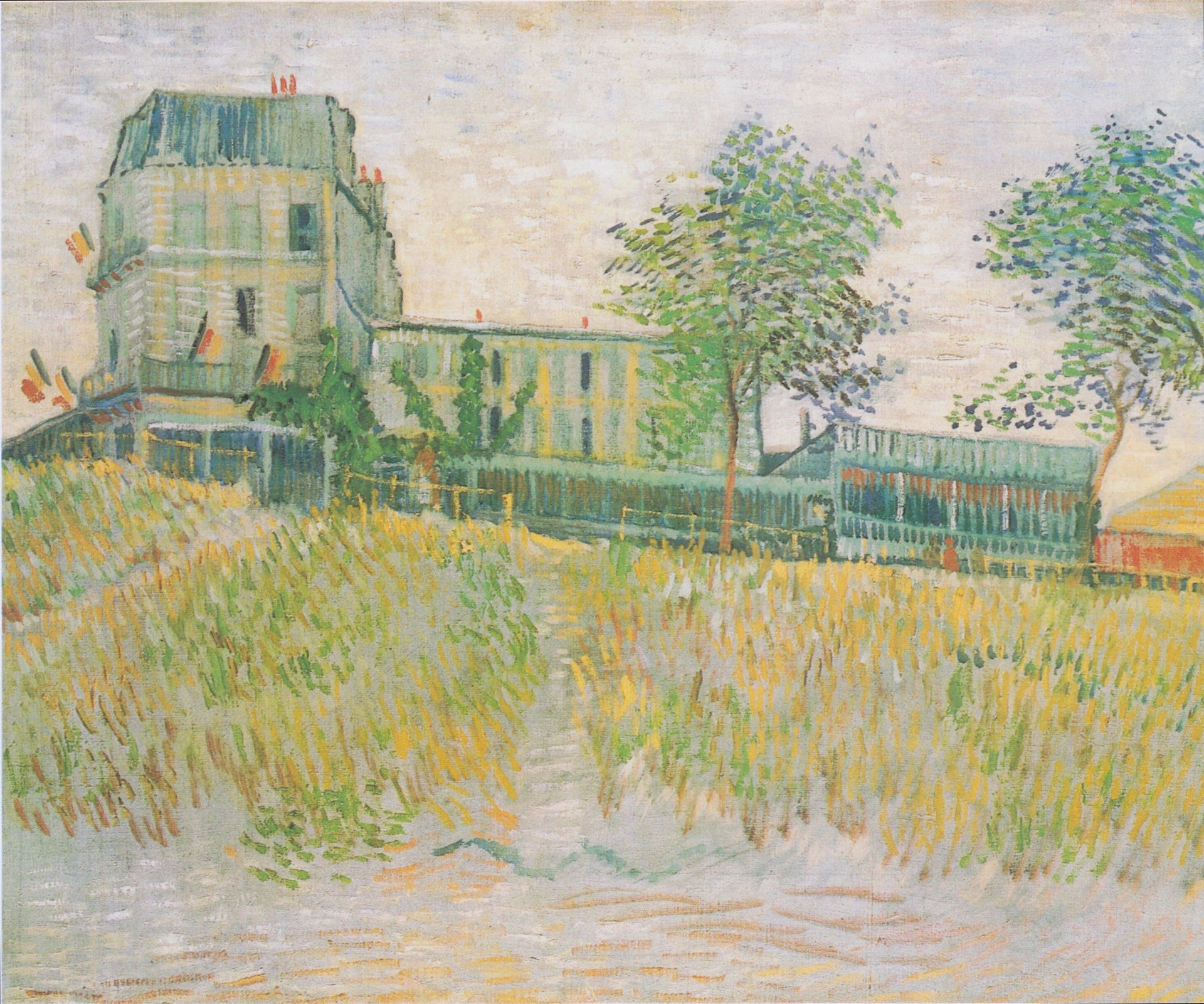 Le Restaurant de la Sirène à Asnières F312 de Vincent van Gogh