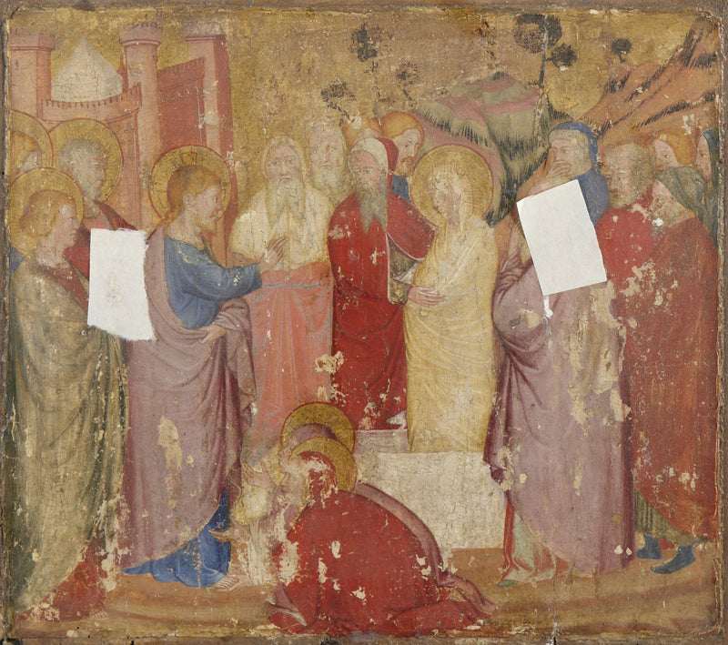 Zmartwychwstanie Łazarza - Altichiero da Zevio