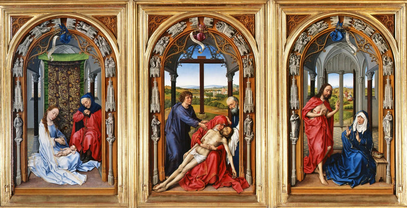 Retabel z Miraflores - Rogier van der Weyden