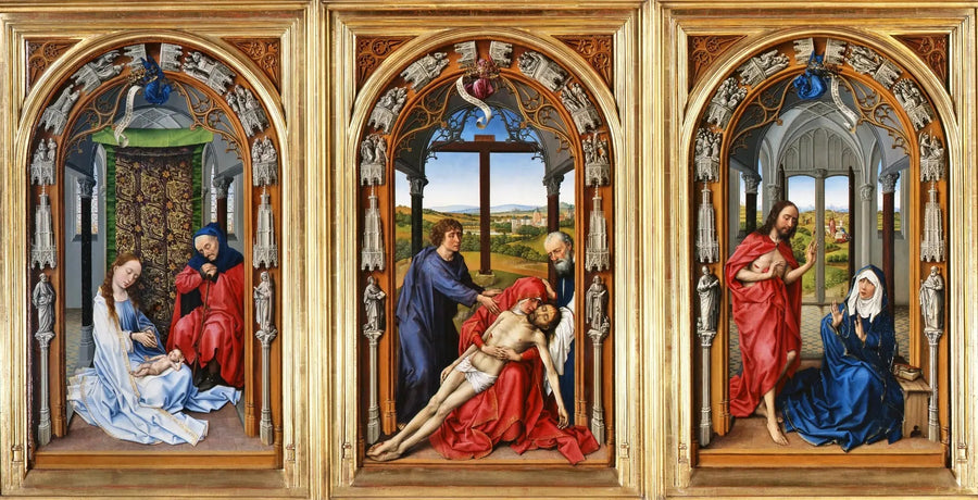 Retabel z Miraflores - Rogier van der Weyden