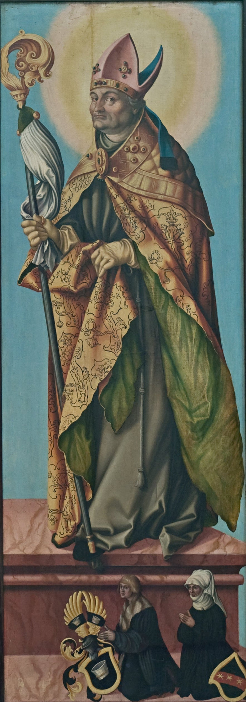 Retabel św. Jana: Św. Ludwik z Tuluzy - Hans Baldung Grien