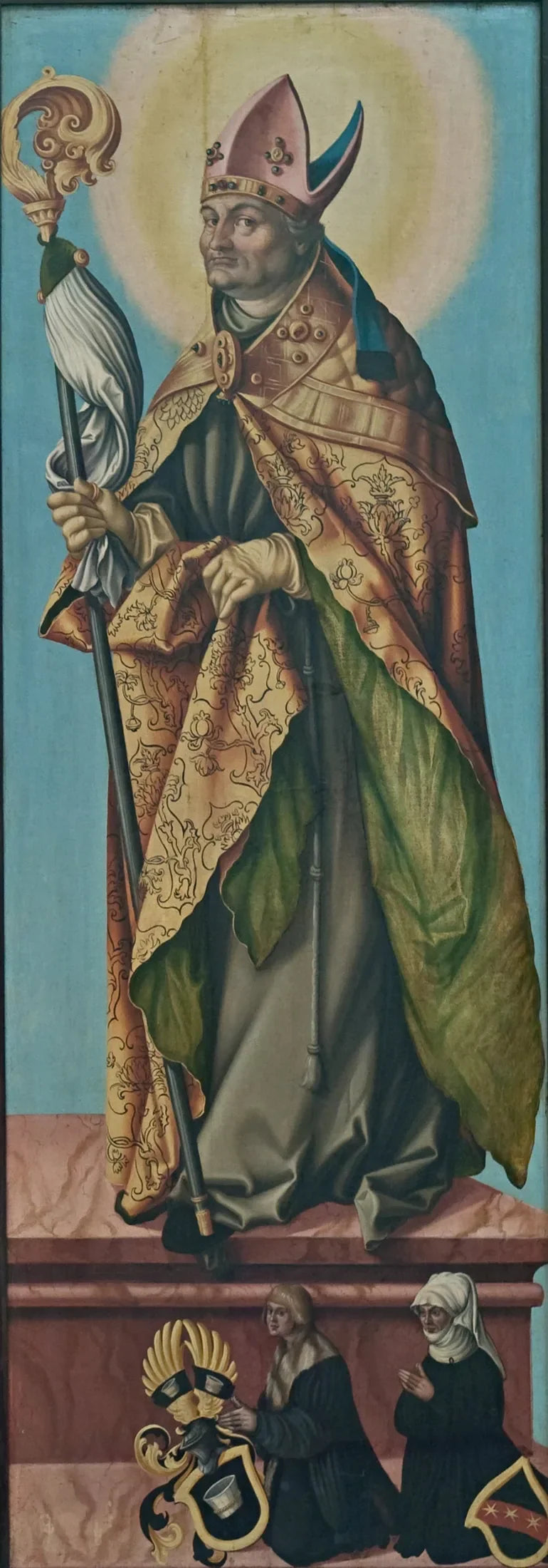 Retabel św. Jana: Św. Ludwik z Tuluzy - Hans Baldung Grien