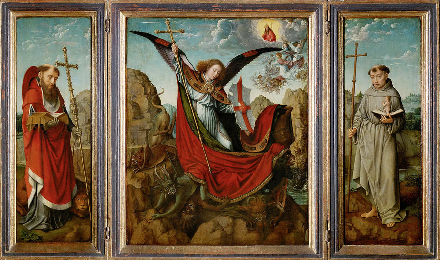 Retabel świętego Michała - Gérard David