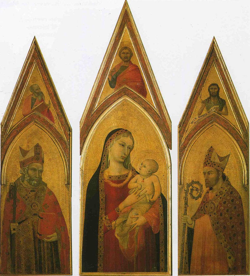 Retabel świętego Prokula - Ambrogio Lorenzetti