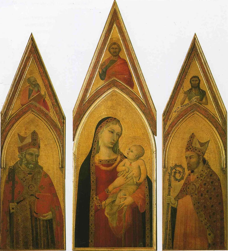 Retabel świętego Prokula - Ambrogio Lorenzetti