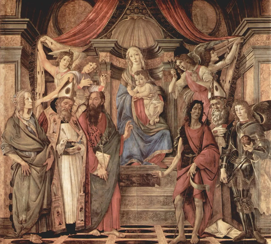 Retabel św. Barnaby - Sandro Botticelli