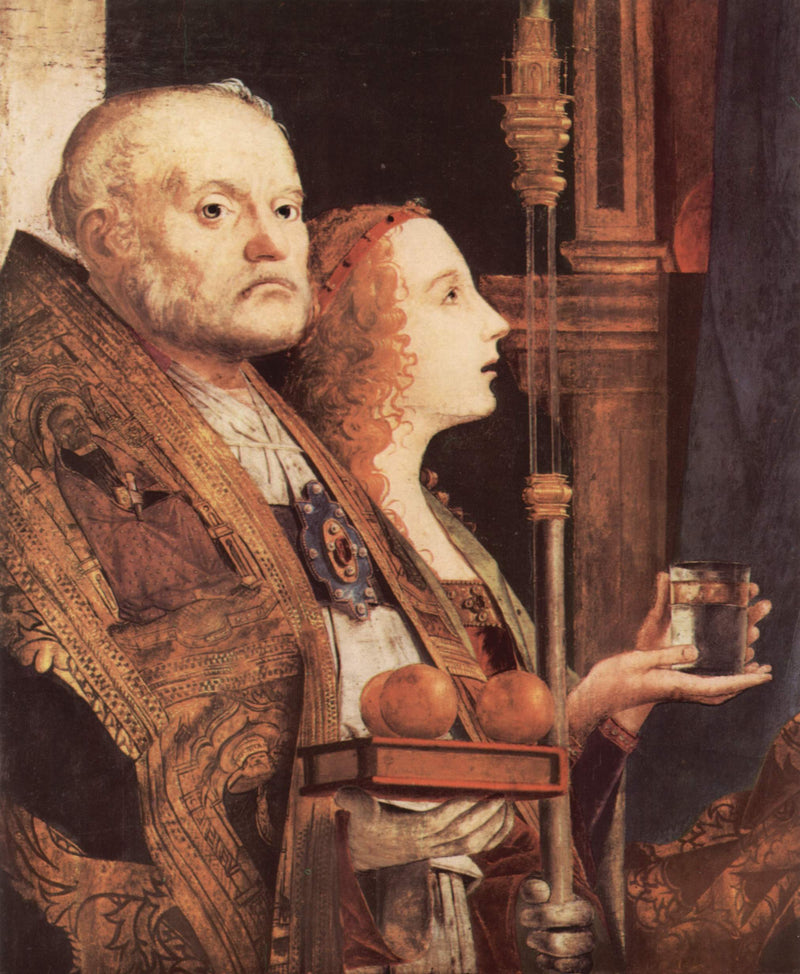 Retabel San Cassiano - Antonello de Messine