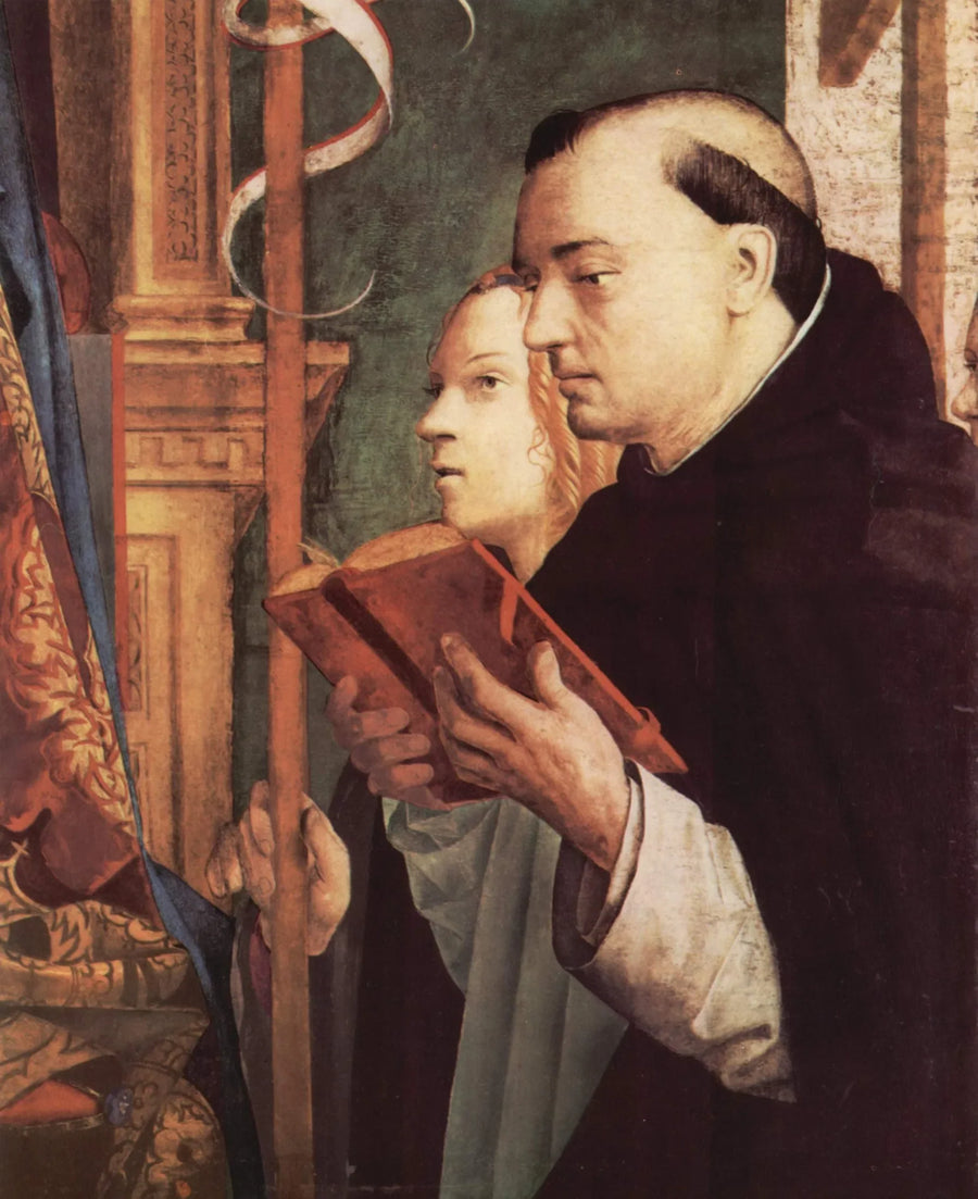 Retabel San Cassiano - Antonello de Messine