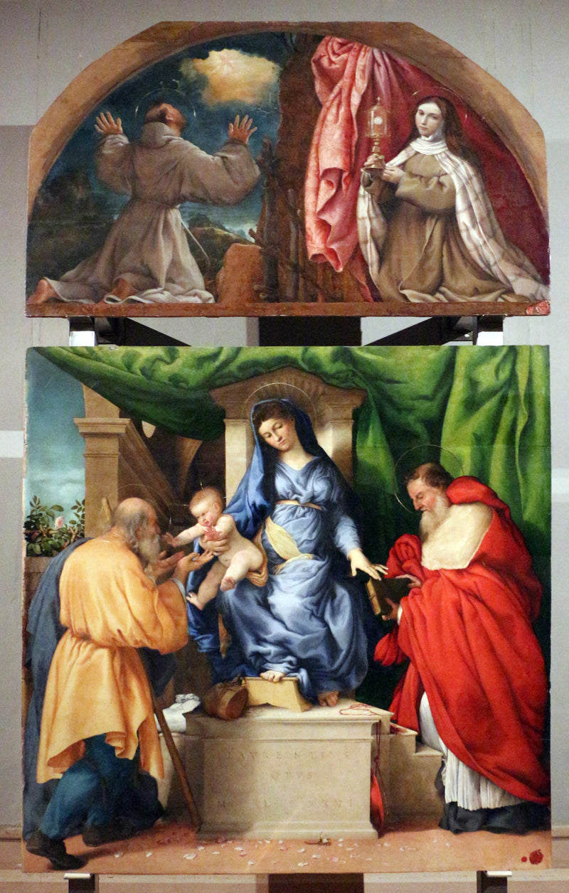 Retabel San Francesco al Monte - Lorenzo Lotto