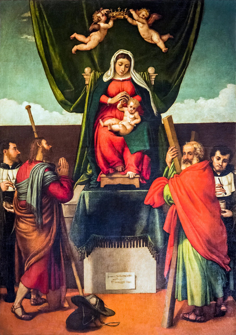 Retabel San Giacomo dell'Orio - Lorenzo Lotto