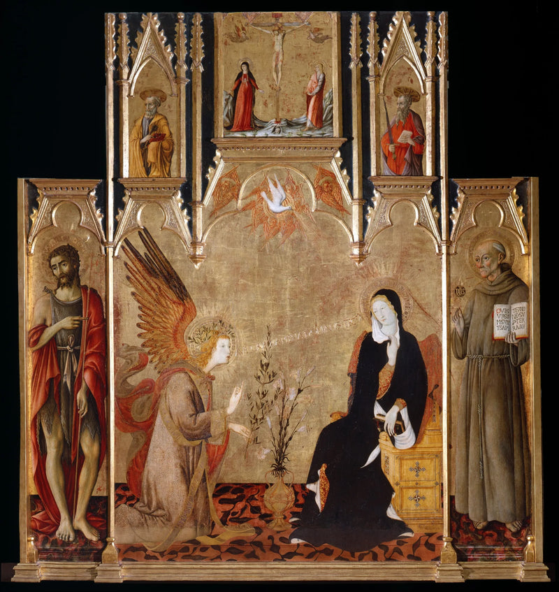 Ołtarz San Pietro à Ovile - Matteo di Giovanni