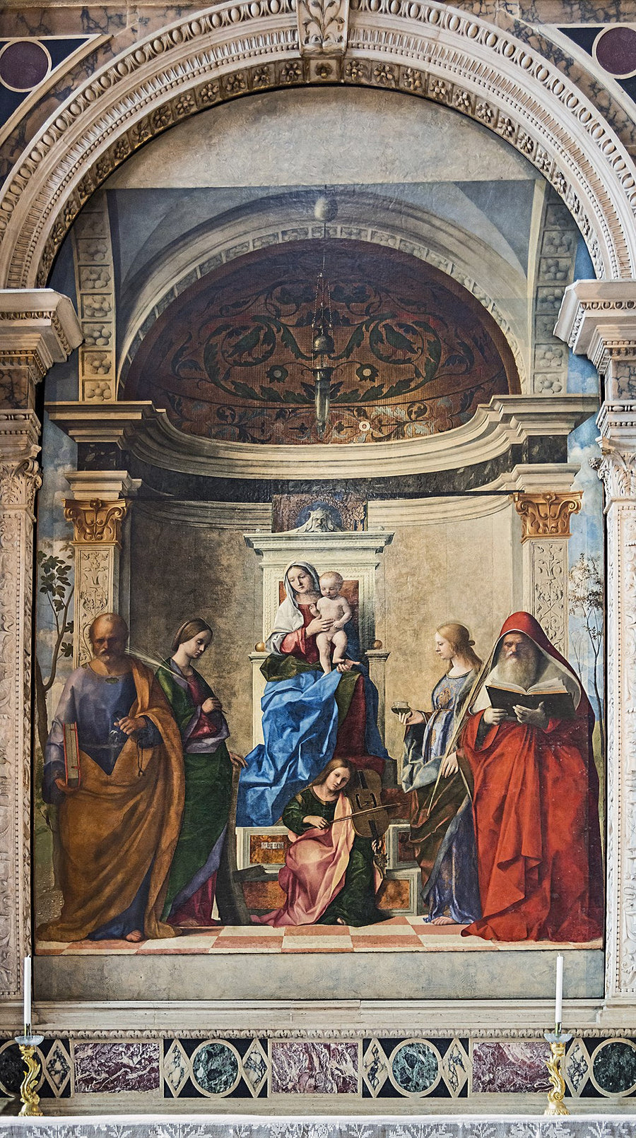 retabulum San Zaccaria - Giovanni Bellini