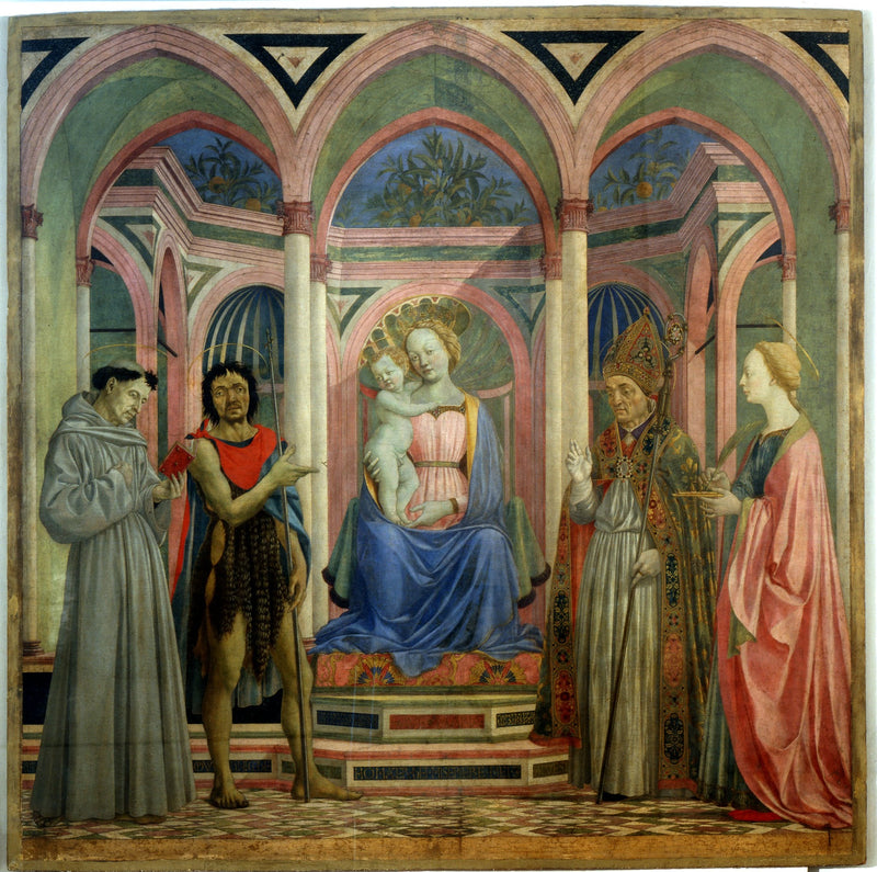 Retabel Santa Lucia dei Magnoli - Domenico Veneziano